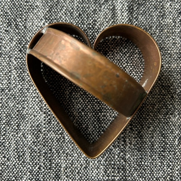 Other - Rustic Heart-Shaped Metal Cookie Cutter